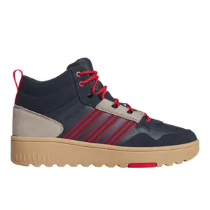 adidas Mens Hoops 4.0 Mid Winterized Lace Up Sneakers Shoes Casual - Blue