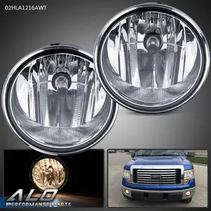 Clear Front Bumper Fog Lights Lamps Fit For 2006-2010 Ford F-150 Left+Right