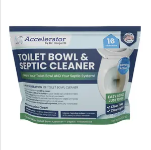 Dr. Pooper Accelerator by 2-in-1 Toilet Bowl & Septic Cleaner - Effective Cleaning Solution for Healthier Toilets, Safer Home & Prevents Septic Issues