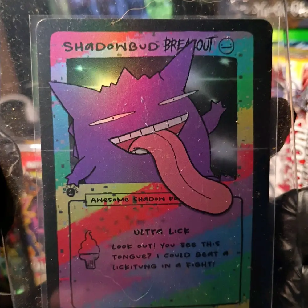 Shadowbud-pokederp Pack - Fresh Pokemon World Trading Card with Ultra Lick and Awesome Shadow Features