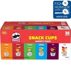 Pringles Snack Stacks Variety Pack Chips 0.67 oz 36 ct Assorted Flavors for Snacking Pringles Snack Stacks Variety Pack Chips 0.67 oz 36 ct Assorted Flavors for Snacking