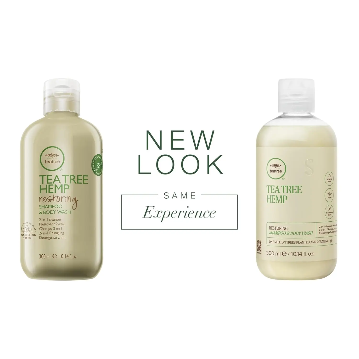 Paul Mitchell Tea Tree Restoring 2-in-1 Cleanser - Scented, Alcohol-Free Body Wash & Shower Gel for All Hair Types, Lavender Lemon Mint, Minty Fresh, Skin Repair, Hydrating, Youth Boost (Bath & Beauty Routine Item), Shower Routine, Fresh And Clean