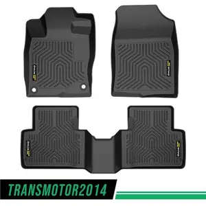 Floor Mats Front & 2nd Seat Fit For 16-20 Honda Insight Civic Coupe/Sedan TPE