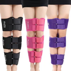 Pretty Adult Corrective Leg Braces Leggings with Straight Leg Clip for Men and Women Clean Edge Binding Design Velcro Closure
