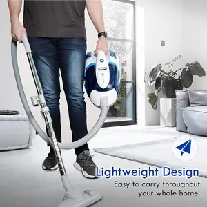 Vacmaster Bagless Canister Vacuum Portable Vacuum Cleaner HEPA Filter & Automatic 16ft  Included 2.5L Dust Cup for Tiles, Hard Floor and Pet Hair