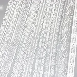 4.5m Lace Trim Roll, Multiple Styles, Ideal for Crafts and Decor, Sewing Accessories, Perfect for DIY Projects, Tablecloths, Curtains
