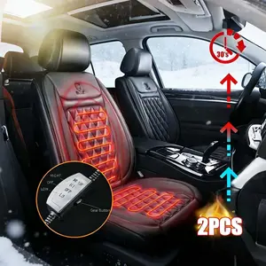 Cars Quick Heating Winter Seat Cushion, 12V Heating Car Seat Cushion Comfortable Seat Cover, for Cars Trucks SUV Van, and cozy warmth, Car Accessories