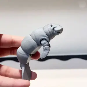 Realistic Sea Cow Model, Educational Display Piece, Perfect Birthday Gift, Party Favors, 3D Printed Animal Decor, Collectible Figurine, Animal Design, Garden Ornament, Decorative Figurines, Home Ornament, Collectible Figure Decor