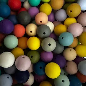 Silicone Beads (Color chosen at random)