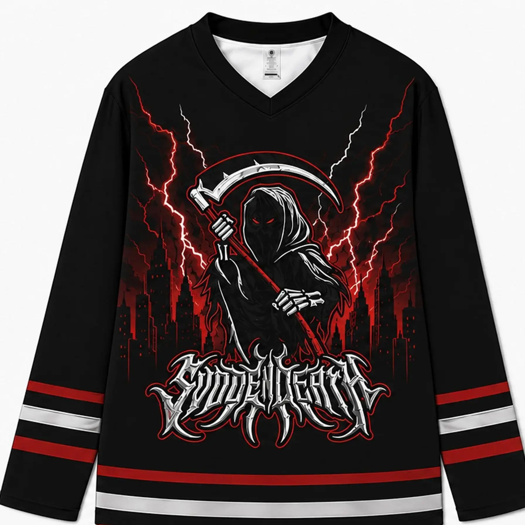 Rick and Morty Excision Rave Hockey Jersey Hockey Shirt Psychedelic Festival Outfit, Unisex Jersey, Gift For Him, Gift For Her