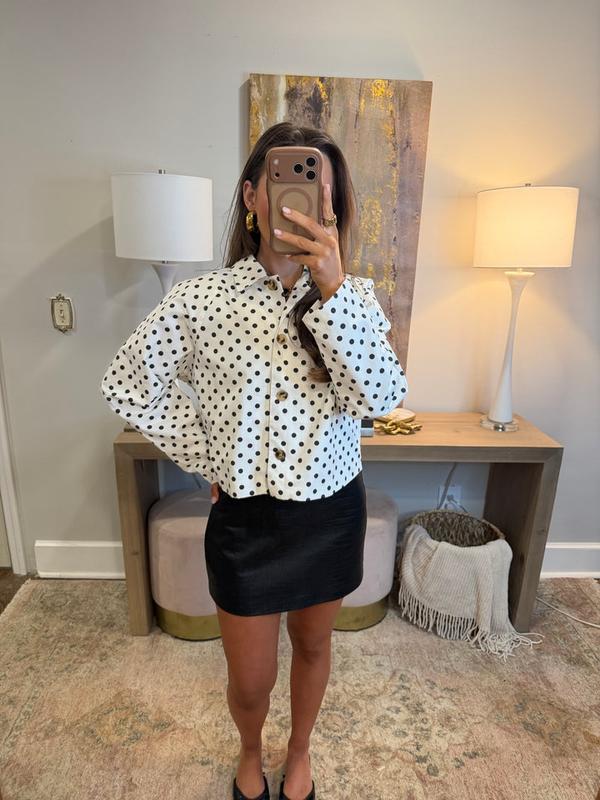 Polka Dot Jacket