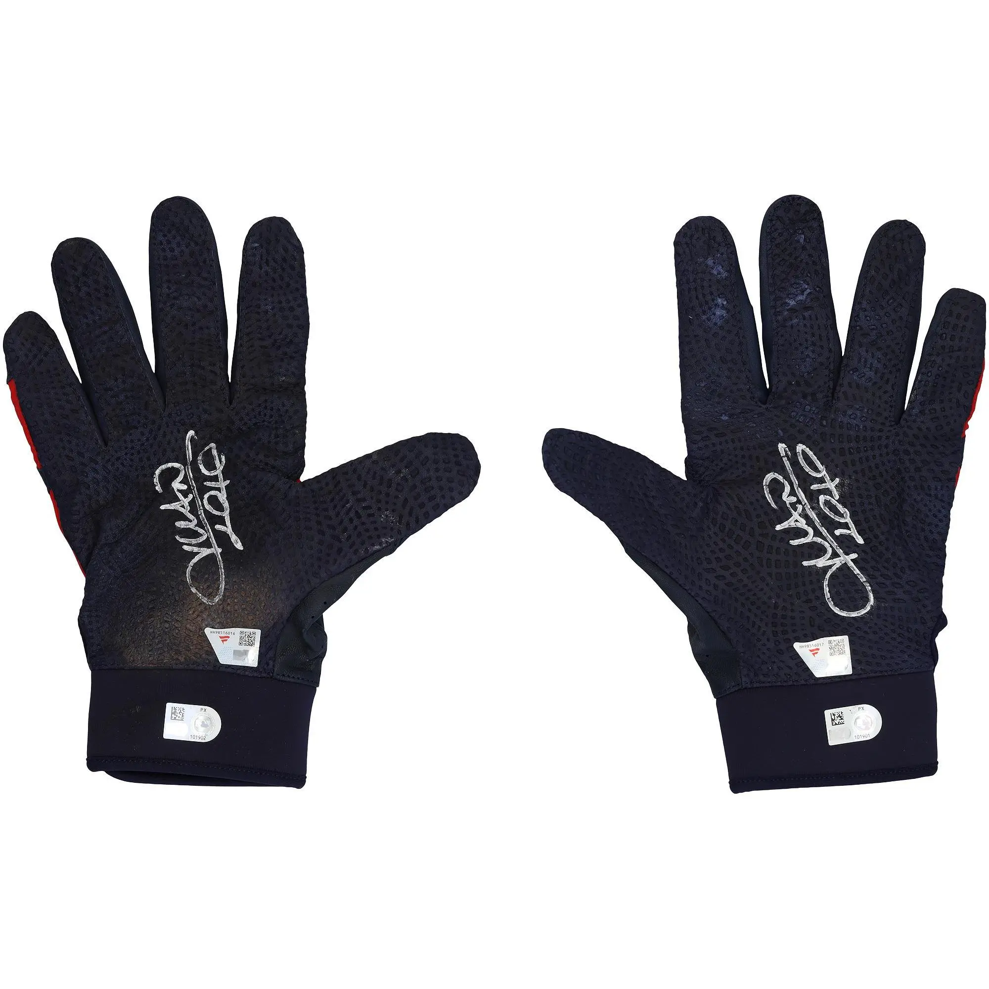 Juan Soto New York Mets Autographed Game-Used Navy Under Armour Batting Gloves vs. New York Yankees on July 4, 2025 - Fanatics Authentic Certified