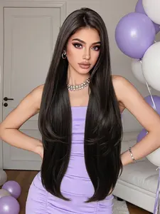 32 Inch Curly Wig for Women, Versatile, Perfect for Theme Parties, Cosplay, Halloween, Concerts, Weddings, and Dates, Synthetic Material Wigs