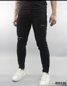 Skinny Jean Para Hombre colombiano Menswear Long Spandex Streetwear