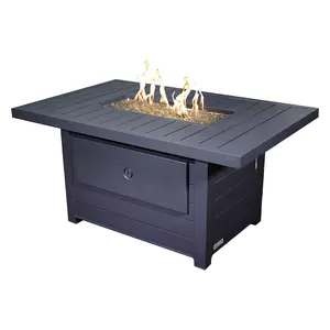 Serenity Aluminum Fire Table by Sunbeam