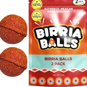 CHILEMOY Birria Balls VALUE-PACK | Authentic Mexican Seasoning | Birria Ball Bomb for Tacos, Stews, Quesabirrias, Nachos, Burritos | Spice Mix for Slow & Pressure Cookers and Stove Top