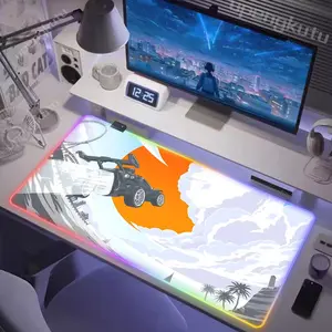 Rocket League Mouse Pad Anti-slip rubber base, high-definition mouse pad suitable for PCs, computers, and workspaces - an ideal gift for gamers and anime fans - a sturdy and durable work or play mat for tech enthusiasts.