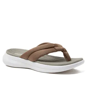 Lands' End Women's Comfort Water Resistant Flip Flops, Stylish Design, Comfortable Fit, Ideal for Everyday Wear
