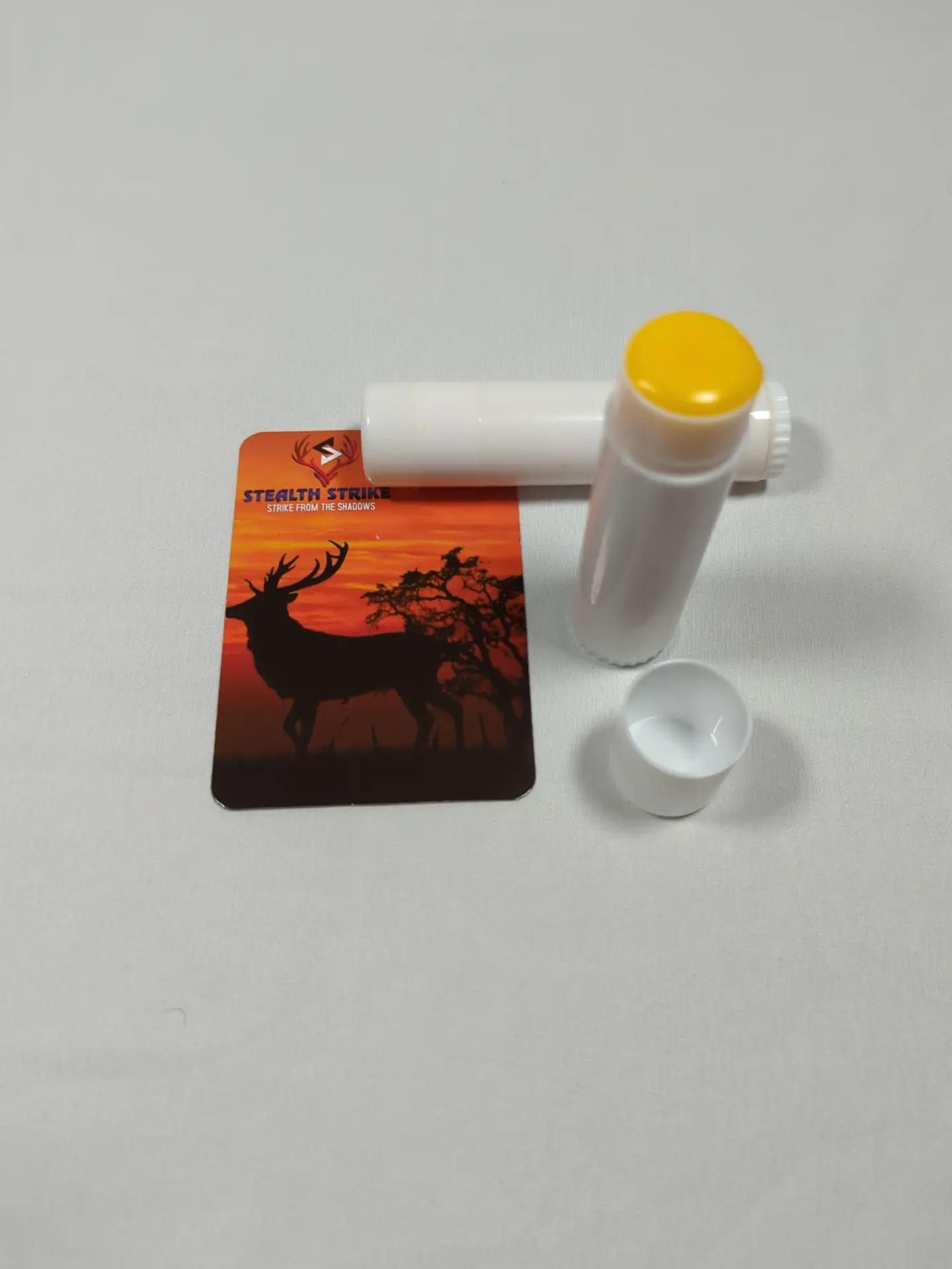 Stealth Strike Bow/ Crossbow String Wax for Synthetic Bowstrings Rail Lube with Deer Silhouette Design