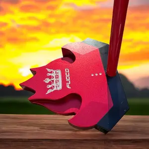Lombardi Golf Custom Red Fuoco Mallet Golf Putter