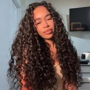[NEW ARRIVAL] ISEE HAIR Wear Go Half Wig Indian Curly Invisible Hairline Flip Over Beginner Friendly Natural Looking Half Wig Curly Hair Natural Looking Wig #SummerWins