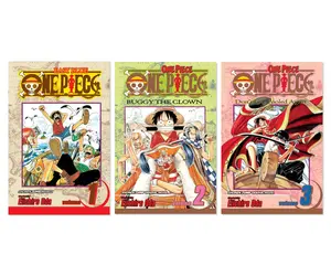 One Piece Origins Adventure 3-Book Collection - Manga Series Starter - Paperback