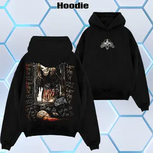 WWE 2026 - Retro Vintage Limited Edition "Let Me In" The Fiend Bray Wyatt Oversized Soft Wash Tee - Unisex Tshirt - Hoodie Men's Classic Crewneck Short Sleeve 100% Clothes Cotton Top, WWE Merch, Summer Outfits, Gift For Him Her