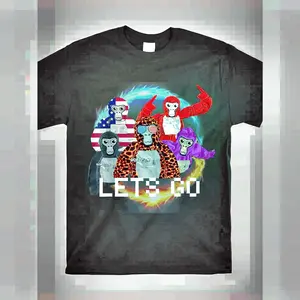 Cool Gorilla Tag Update Shirt 2024 Men's Sport Black Casual Short-Sleeved T-Shirt Soft Feel Tee