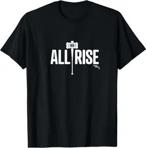 Aaron Judge - All Rise - New York Baseball Unisex T-Shirt Cotton Menswear Man Classic