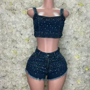 “Denim Sparkle Set”