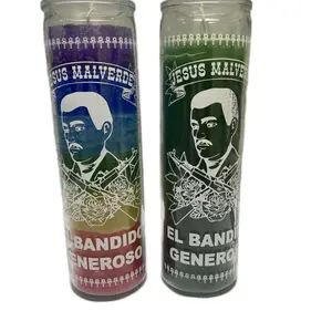 Jesus Malverde candle