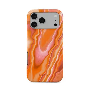 BURGA iPhone Case | Retro Glow | For iPhone 17 Pro Max, 16 15 14 13 12 11 Series | MagSafe Aesthetic Phone Case | Gradient Phone Case | Trendy 2026 Phone Case | Shockproof & Waterproof Protection | Gift for Her and Love
