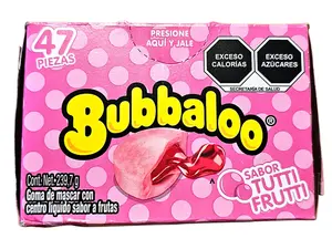 Tutti Frutti Bubbaloo Bubblegum