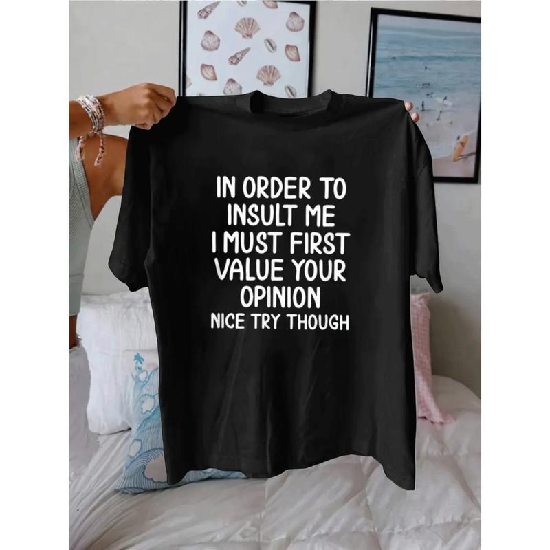 Women's pure cotton t-shirt with funny graphic print round neck casual and soft style ideal for summer and daily use with original and modern design walk by faith Flower Print Casual T-Shirt  tee Unisex Horror Movie Villains Asymmetrical Long Sleeve Cami