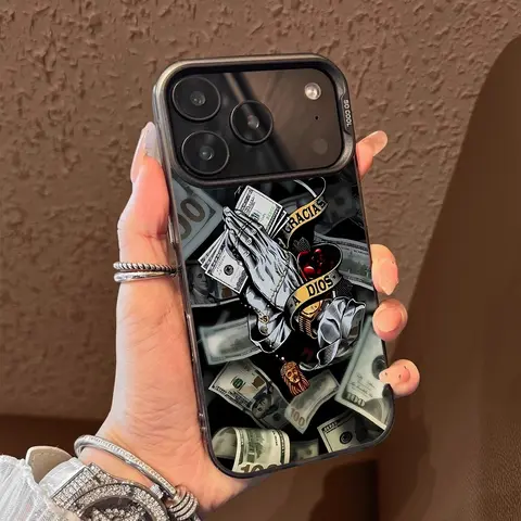 Retro High-End Preppy Street Minimalist Patterned Protective Phone Case for iPhone 17 Pro Max,17 Air,16/15/14/13/12/11 Pro Max,XR,XS,SE,Plus - Shockproof,Drop-Resistant,Durable PC Cover with Screen Protector & Accessories