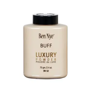 Ben Nye Buff Bella Luxury Powder - Silky, Talc-Free Setting Powder - Ideal for light to medium skintones - Join the Powder Revolution