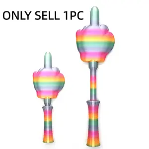 New 3D Printed Middle Finger Magic Wand Contactless Payment Stand, Touch Sensing Payment Accessory, Portable Card Holder, Creative Wallet