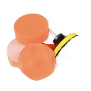 7 pc 3" Polishing Sponge Pad 1/4" Drill Adapter Kit for Car Auto Polisher Buffer