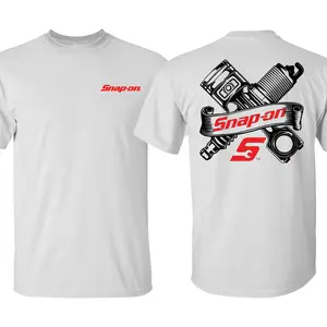 🚀 Snap-On Engine Parts Graphic Tee – 100% Cotton T-Shirt For Mechanics, Ideal For Daily Wear & Outdoor Activities, Crewneck Streetwear For Men  Good Graphic Tees Graphic Teetiktok Shop Deals Tiktok Shop