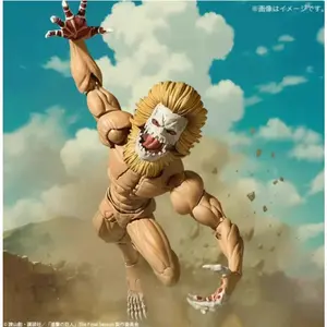 【In Stock】 KAIYODO AMAZING YAMAGUCHI Attack on Titan Eren Jaeger Armored Titan Female Titan PVC Action Figures Gifts