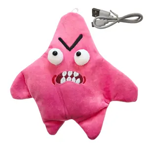 RAGE STAR Backpack Charm - Poke Me & I BOING! 9.8" Plush Toy for Stress Relief & Pranks Perfect Gift for Teens & Office Warriors