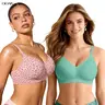 Oeak Womens Jelly Bras Wireless Comfortable Bra No Underwire Gel Bra Everyday Seamless Tshirt Breathable Bras