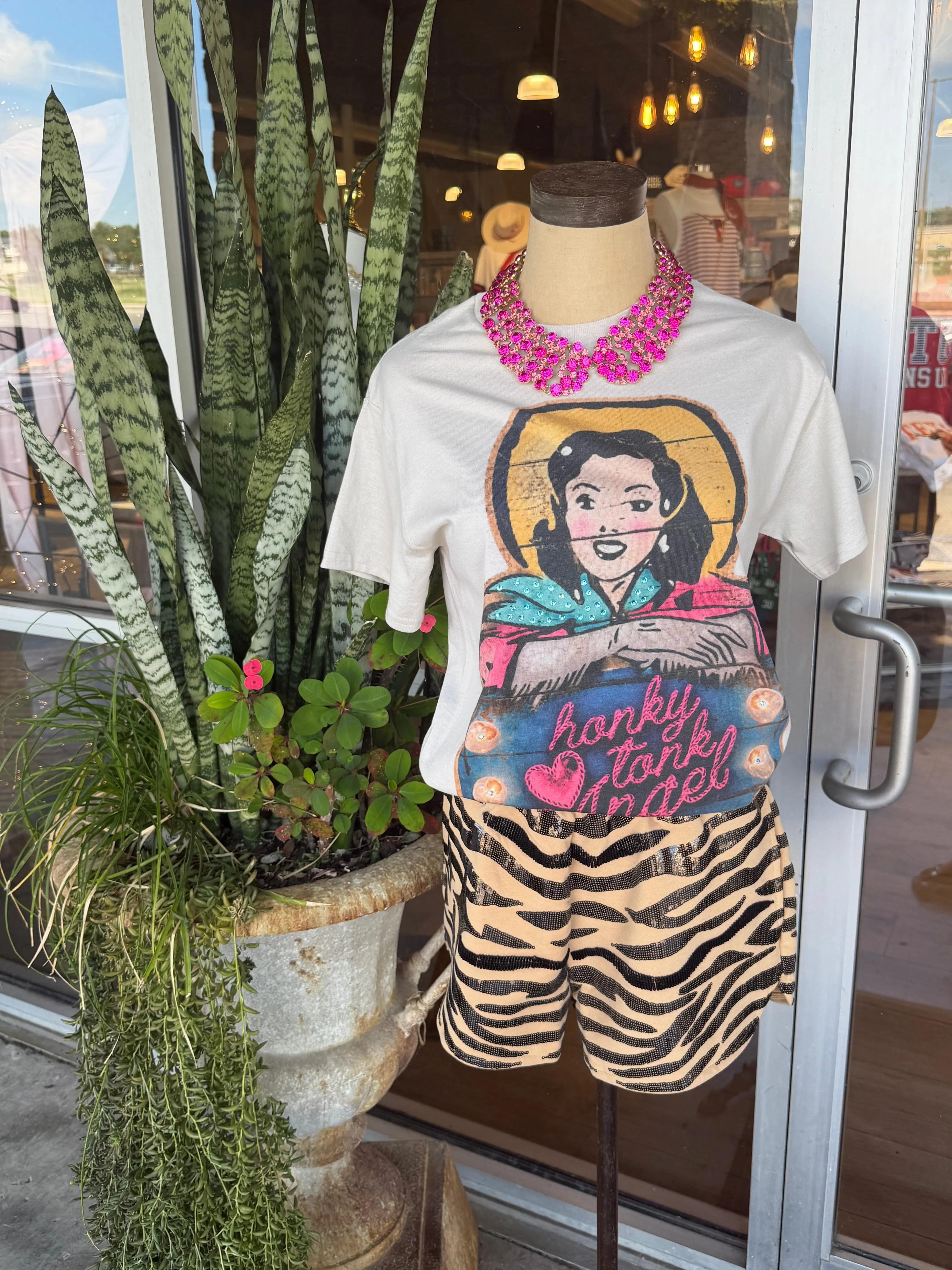 Honky Tonk Angel Tee
