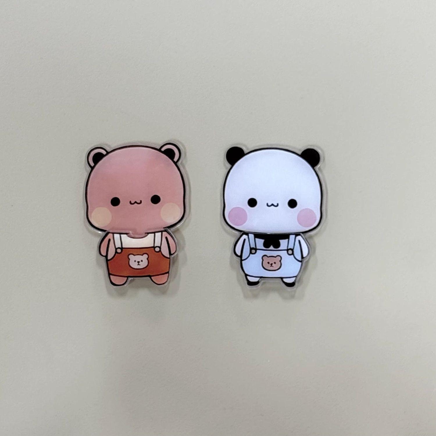 Magnetic Dress-Up Couple Magnets: 2 Characters, 8 Outfits—Refrigerator Decor