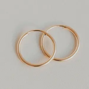 Hello Adorn Endless Hoop Earrings - Fashionable Any Occassion Hoop Earrings - Women's Fashion Accessory