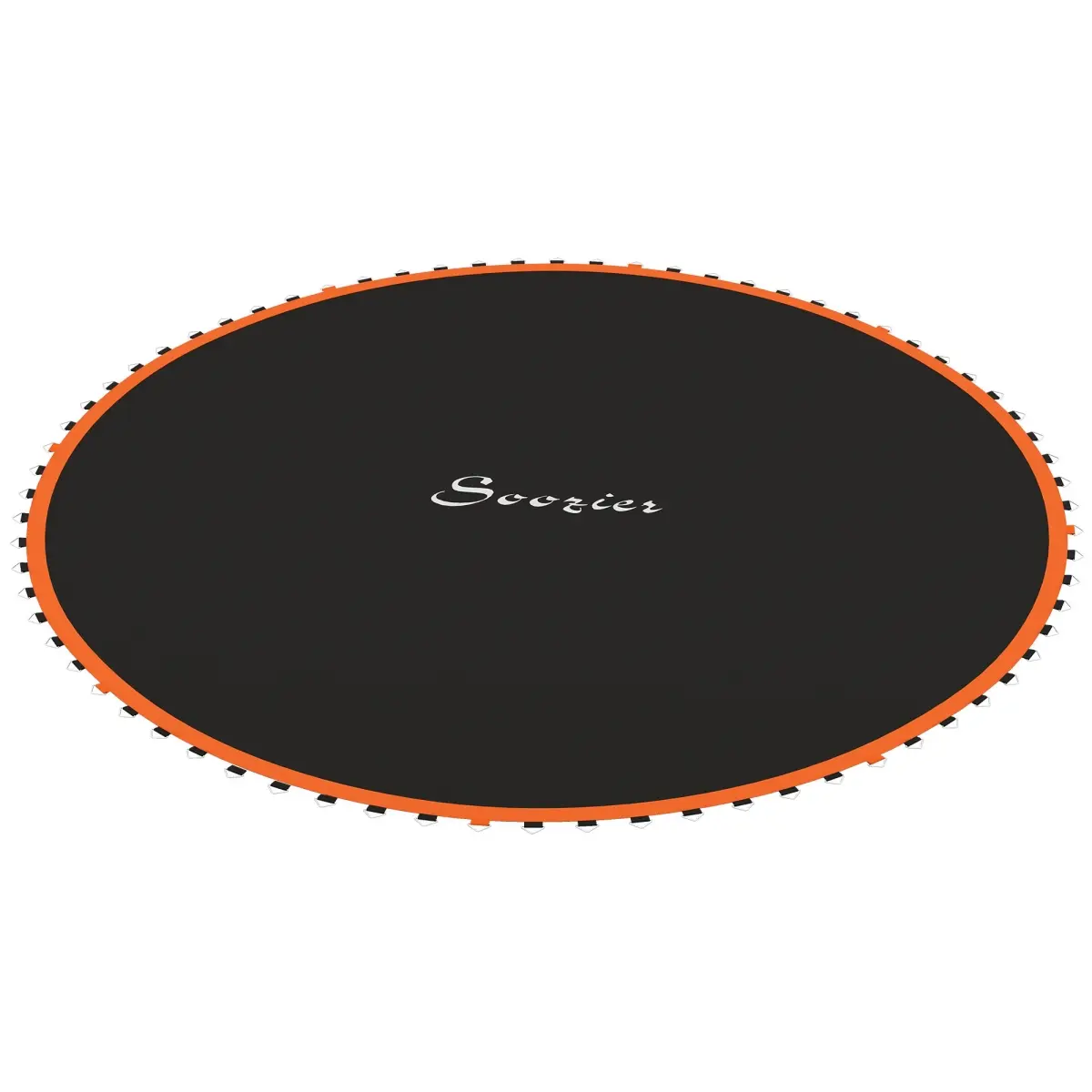 212 MAIN Trampoline Replacement Mat for 12 ft Round Frames, Waterproof Polypropylene with 72 V-Rings, Fits 5.5 in Springs, UV Protective & Low-Impact, Includes Tool, Orange, Easy To Clean, Holds Up To 264 Lbs
