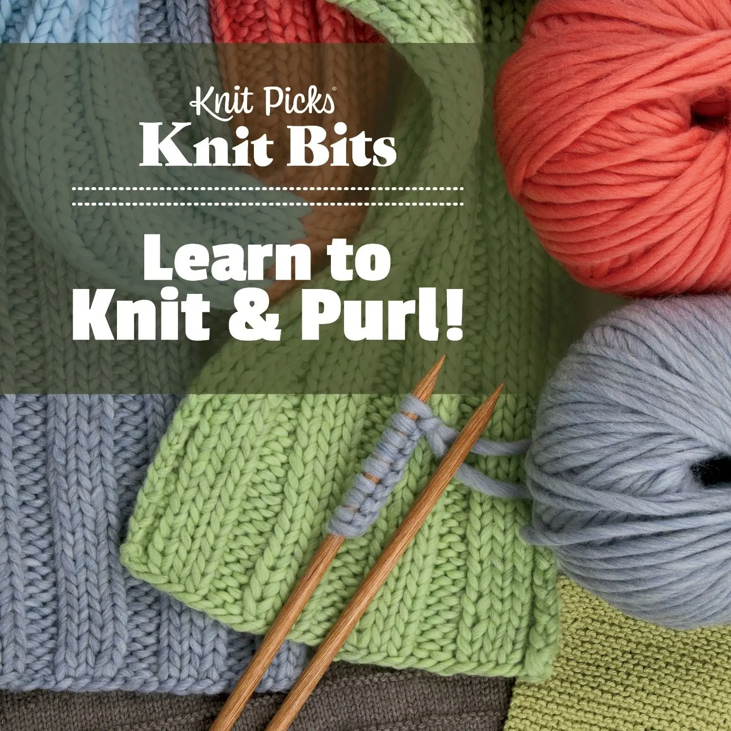 Knit Bits Book – Step-by-Step Knitting for Beginners (Knit Picks)
