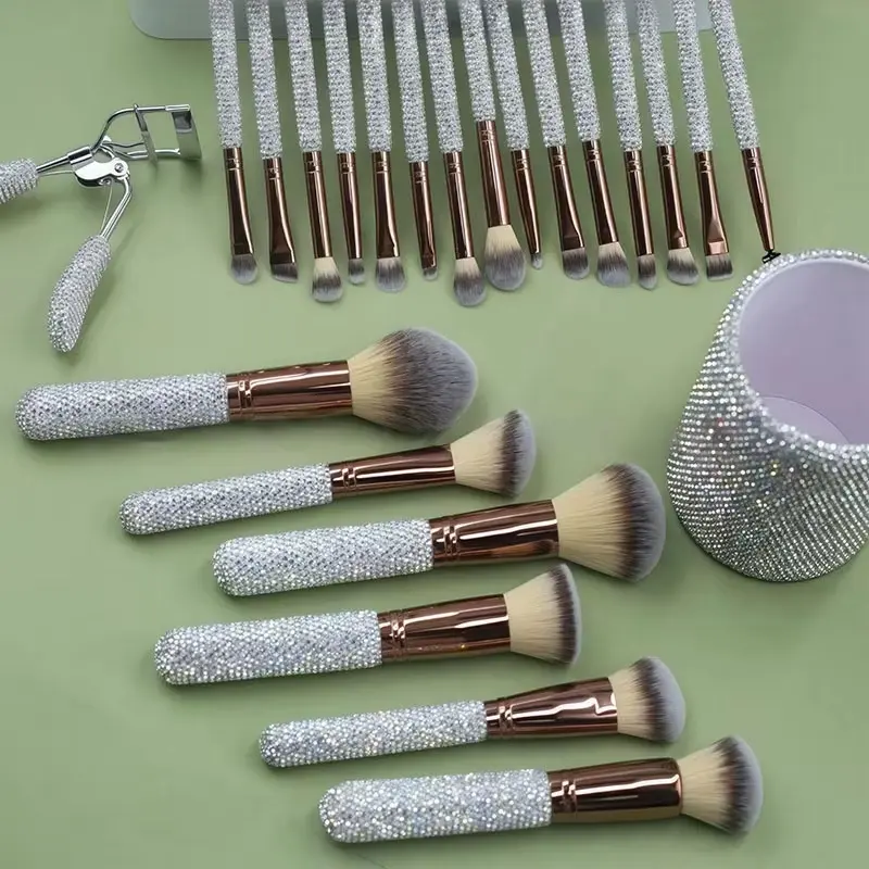 23-Piece Cosmetic Makeup Brush Set, Professional Beauty Tool Kit for Daily Makeup Application