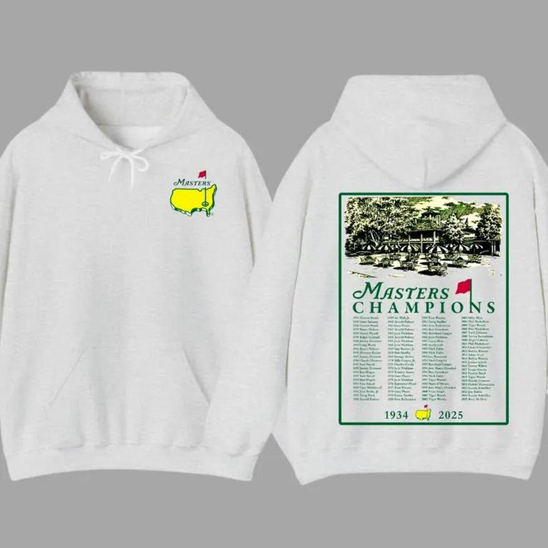 2025 Masters Tournament Augusta 91 Years Hoodie, Golf Tournament, The Masters Golf Cup 2 Sided Hoodie, Golf Gifts For Men - LORA ATCHER