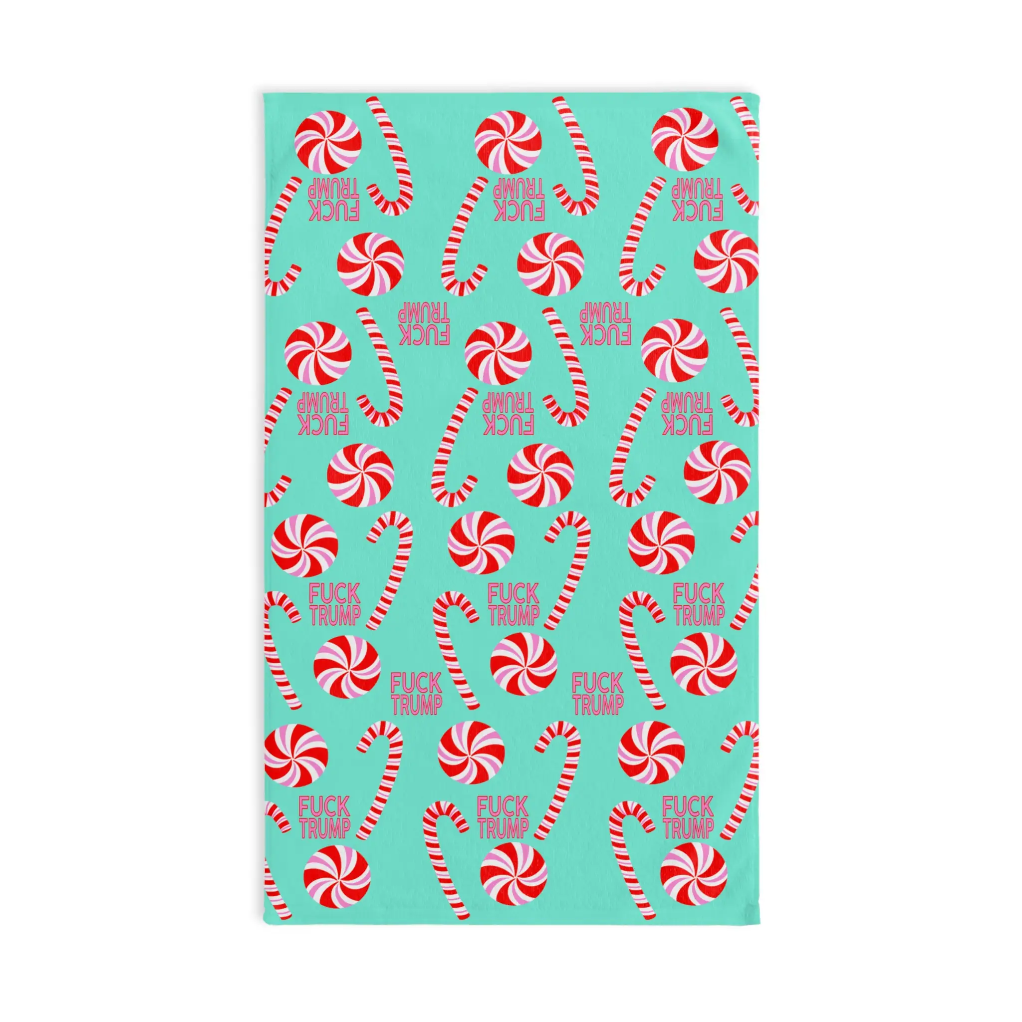 Subtle Peppermint Hand Towel
